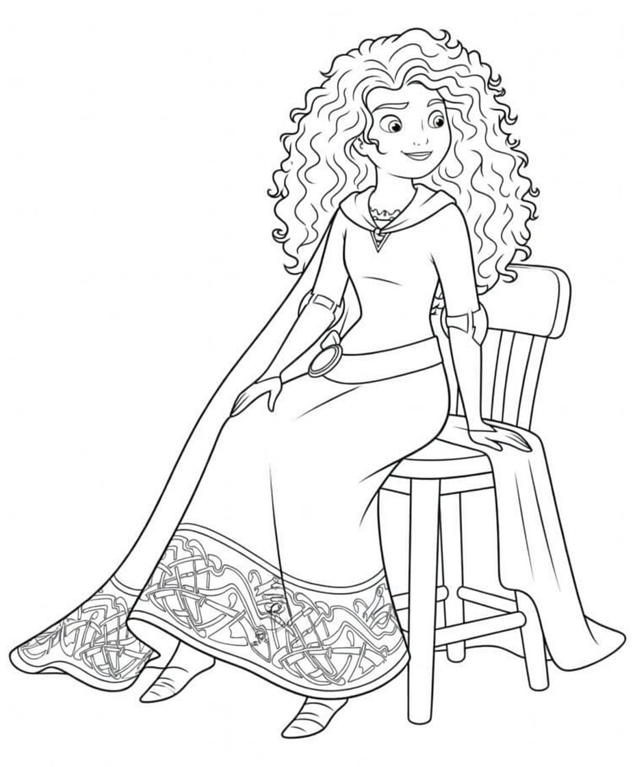 Obraz Rebelka tisknutelné omalovánka