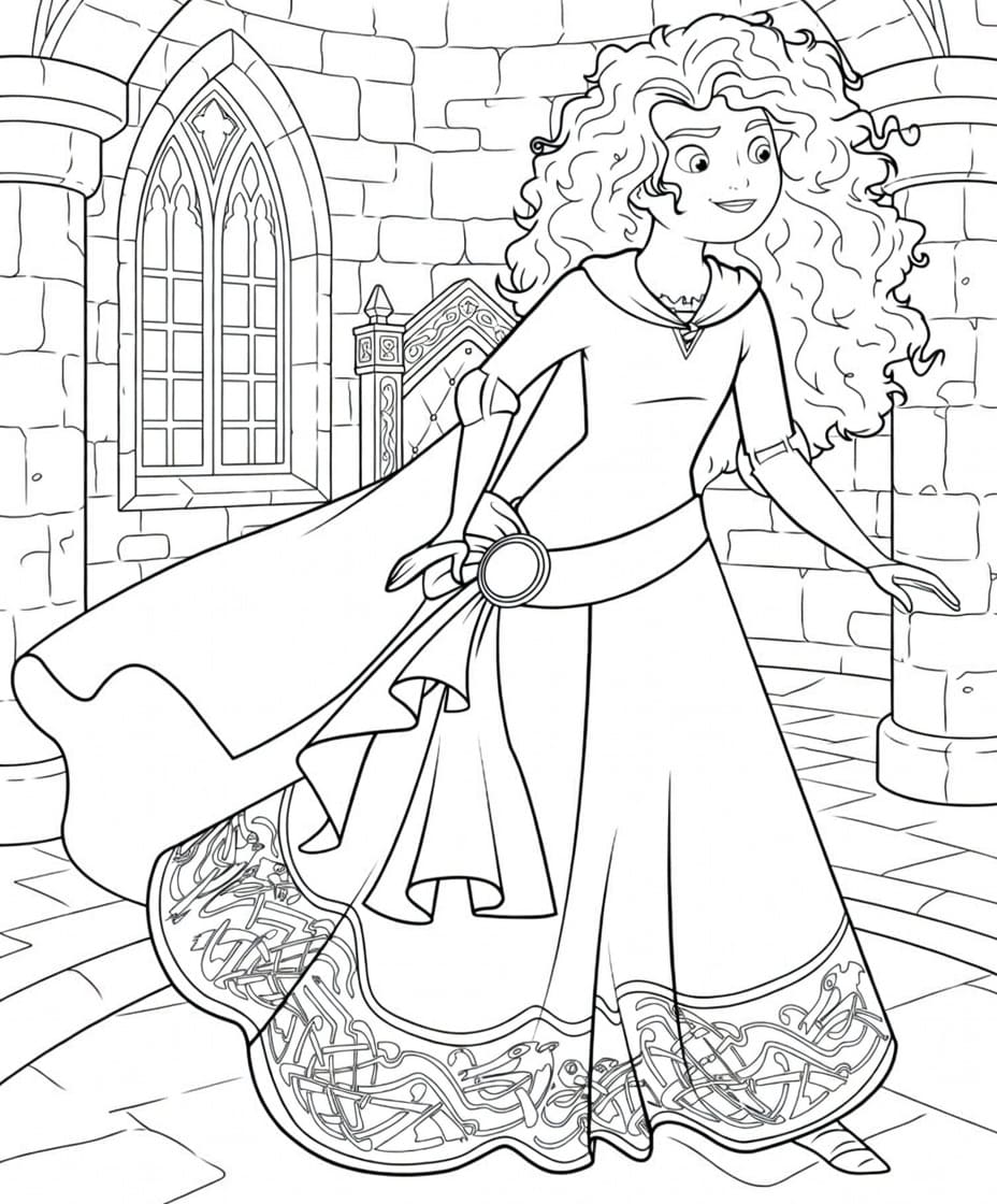 Obraz Rebelka zdarma tisknutelné omalovánka