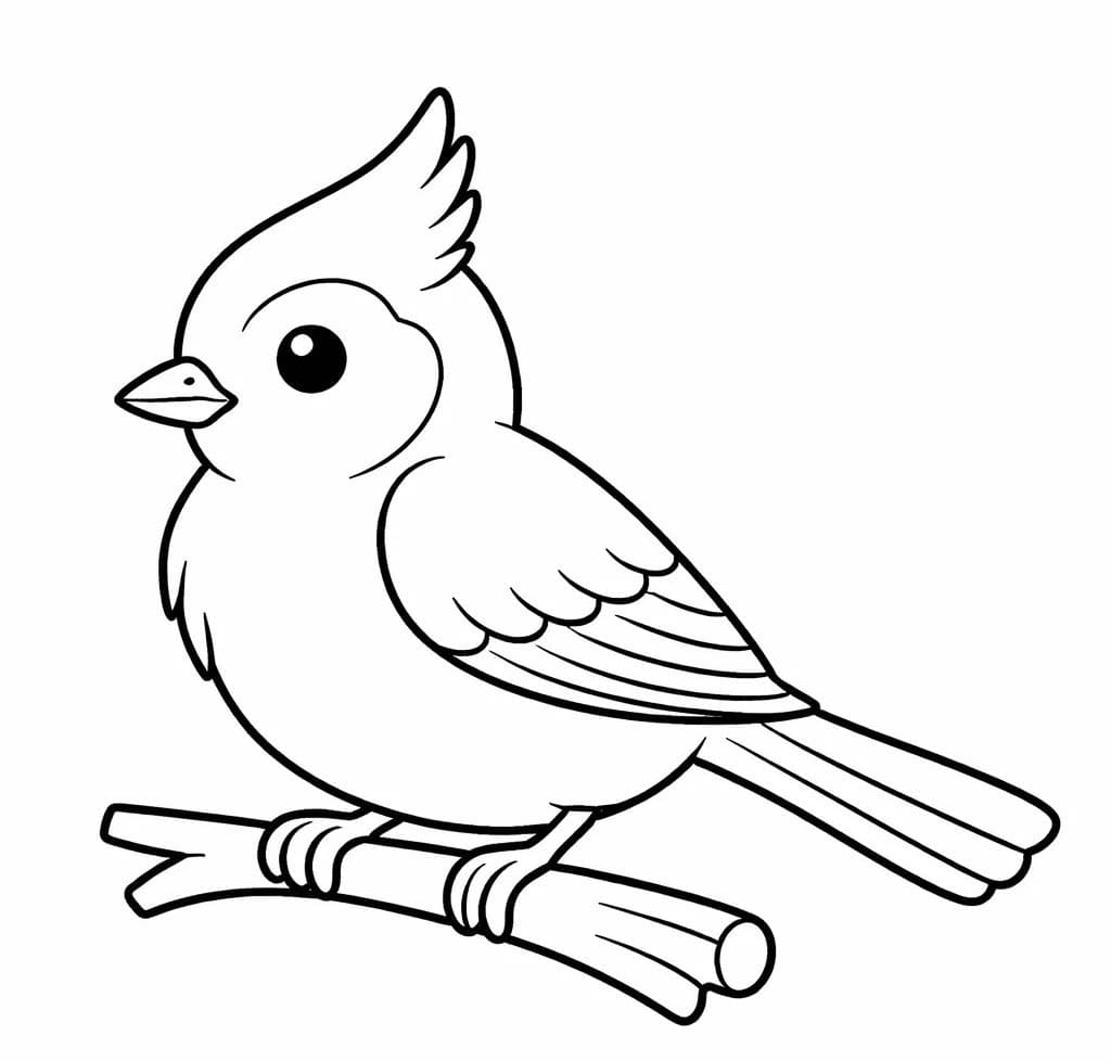 Obraz Sýkora zdarma tisknutelné omalovánka