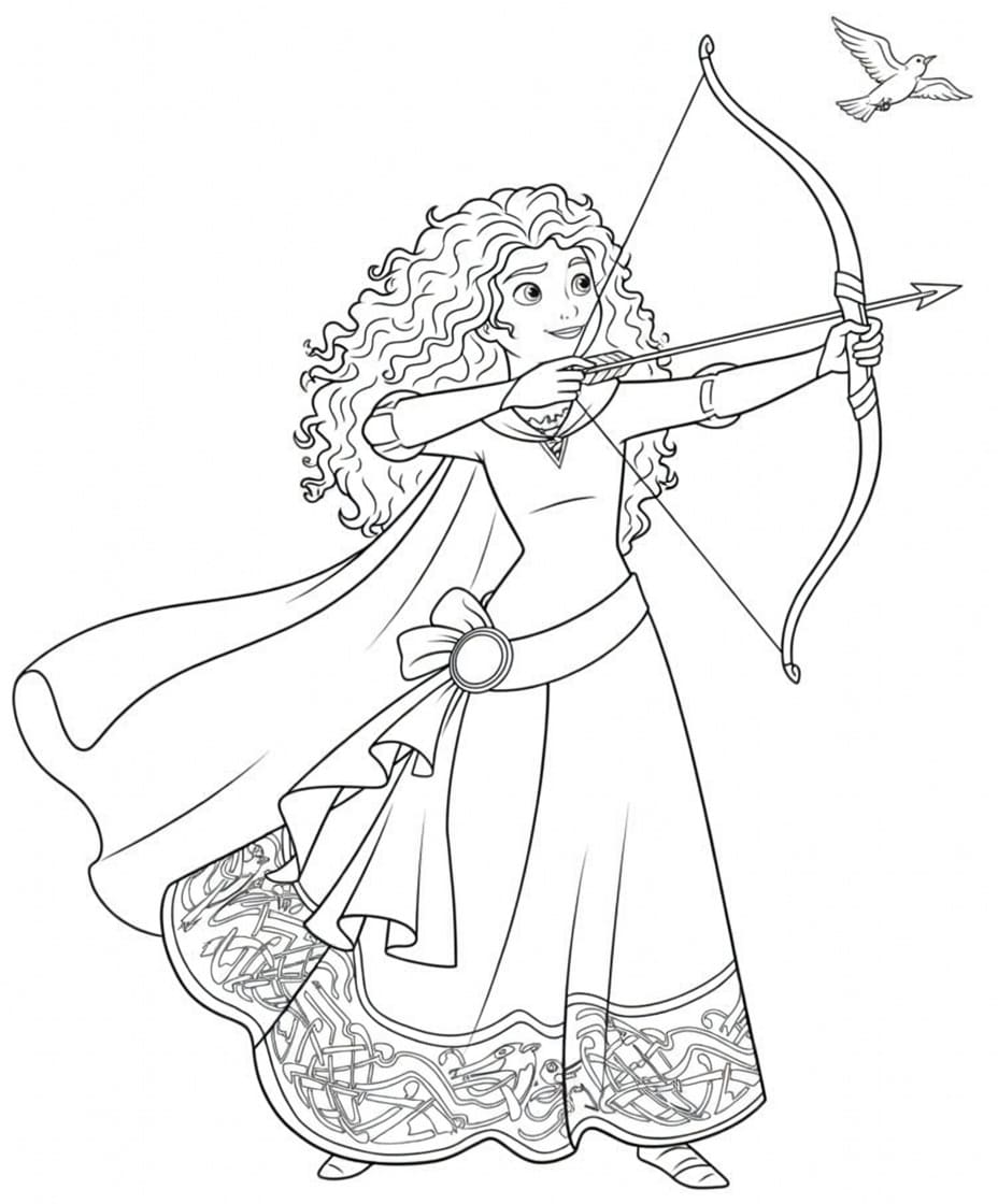 Rebelka zdarma prostý tisknutelné omalovánka