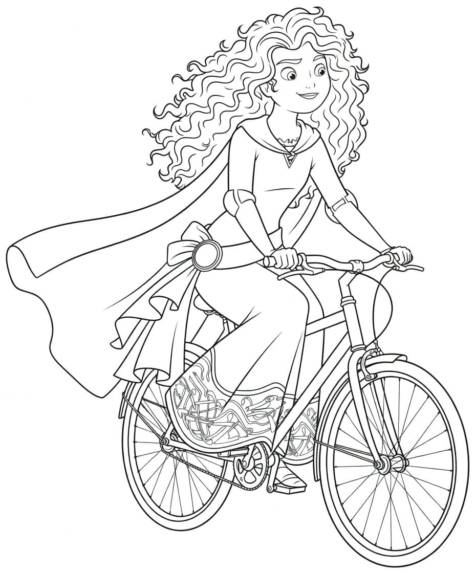 Rebelka zdarma prostý omalovánka