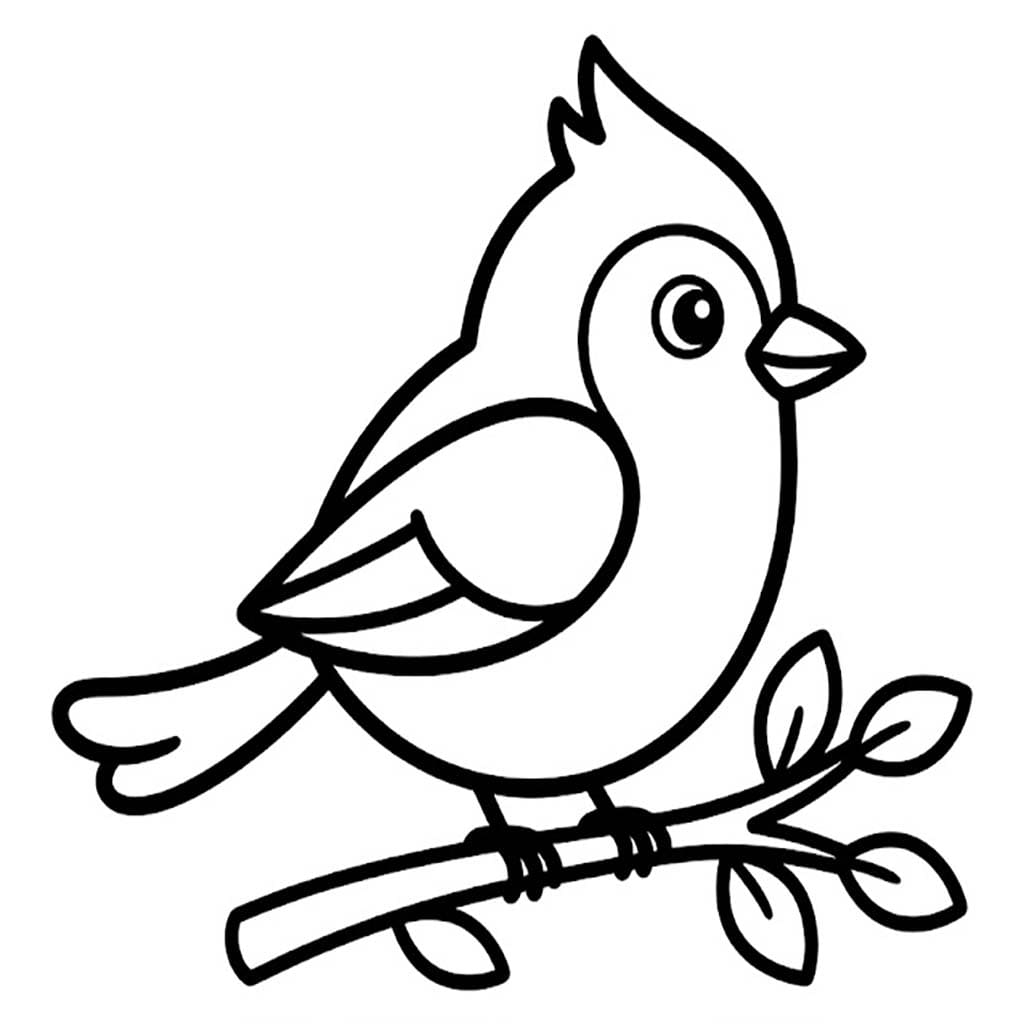 Sýkora zdarma omalovánka