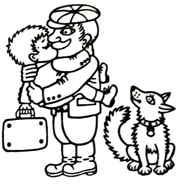 Honzíkova Cesta omalovánky