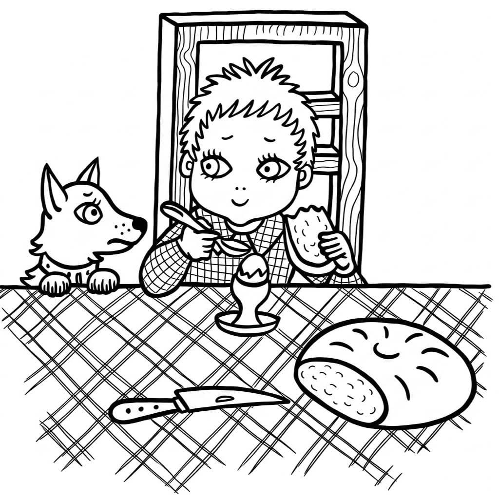 Honzíkova Cesta zdarma pro děti omalovánka