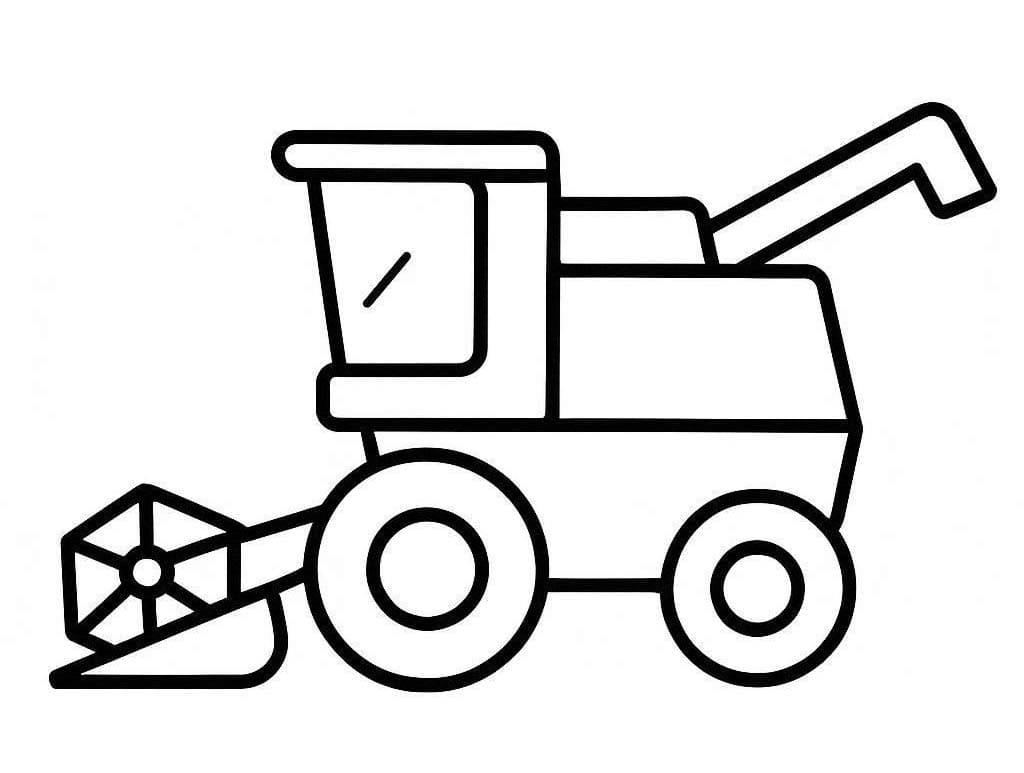 Kombajn k vytisknutí omalovánka