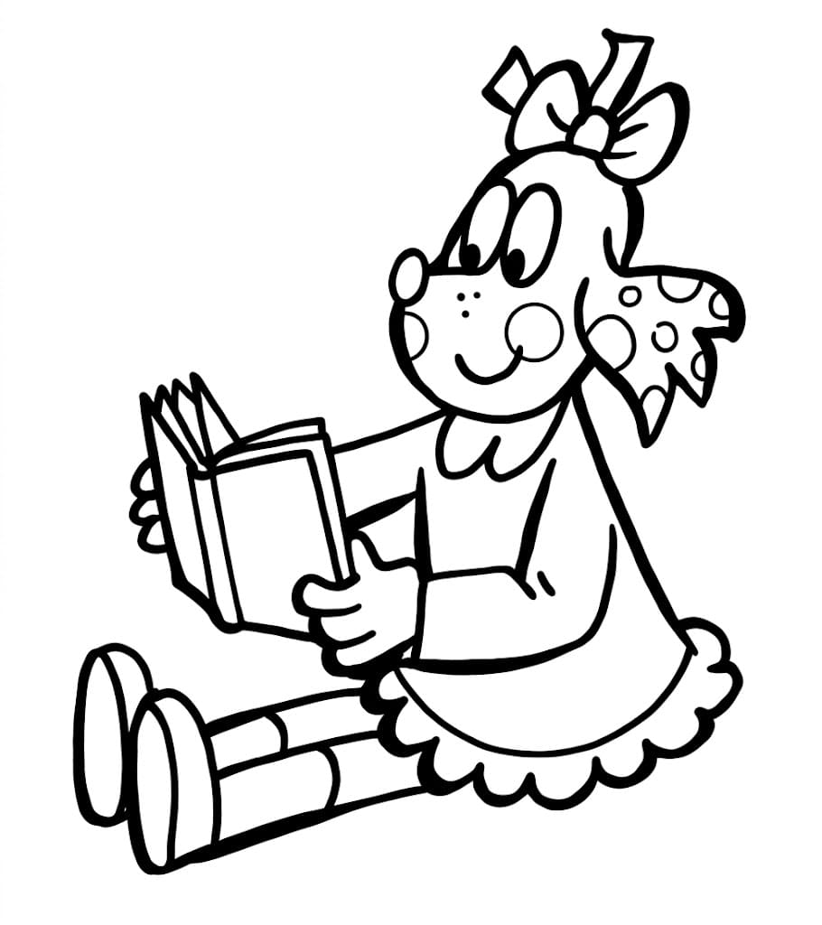 Nakreslete Fifinka zdarma základní omalovánka