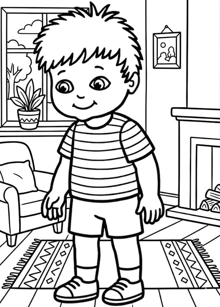 Nakreslete Honzíkova Cesta snadný omalovánka