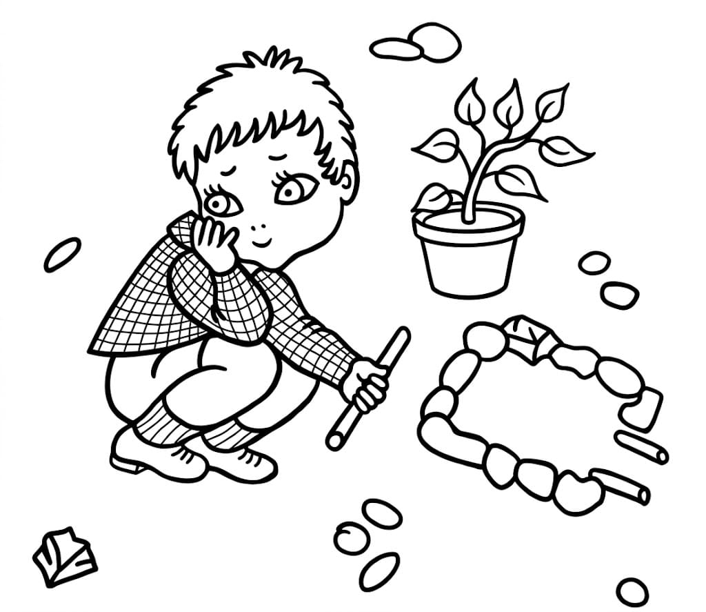 Nakreslete Honzíkova Cesta základní omalovánka