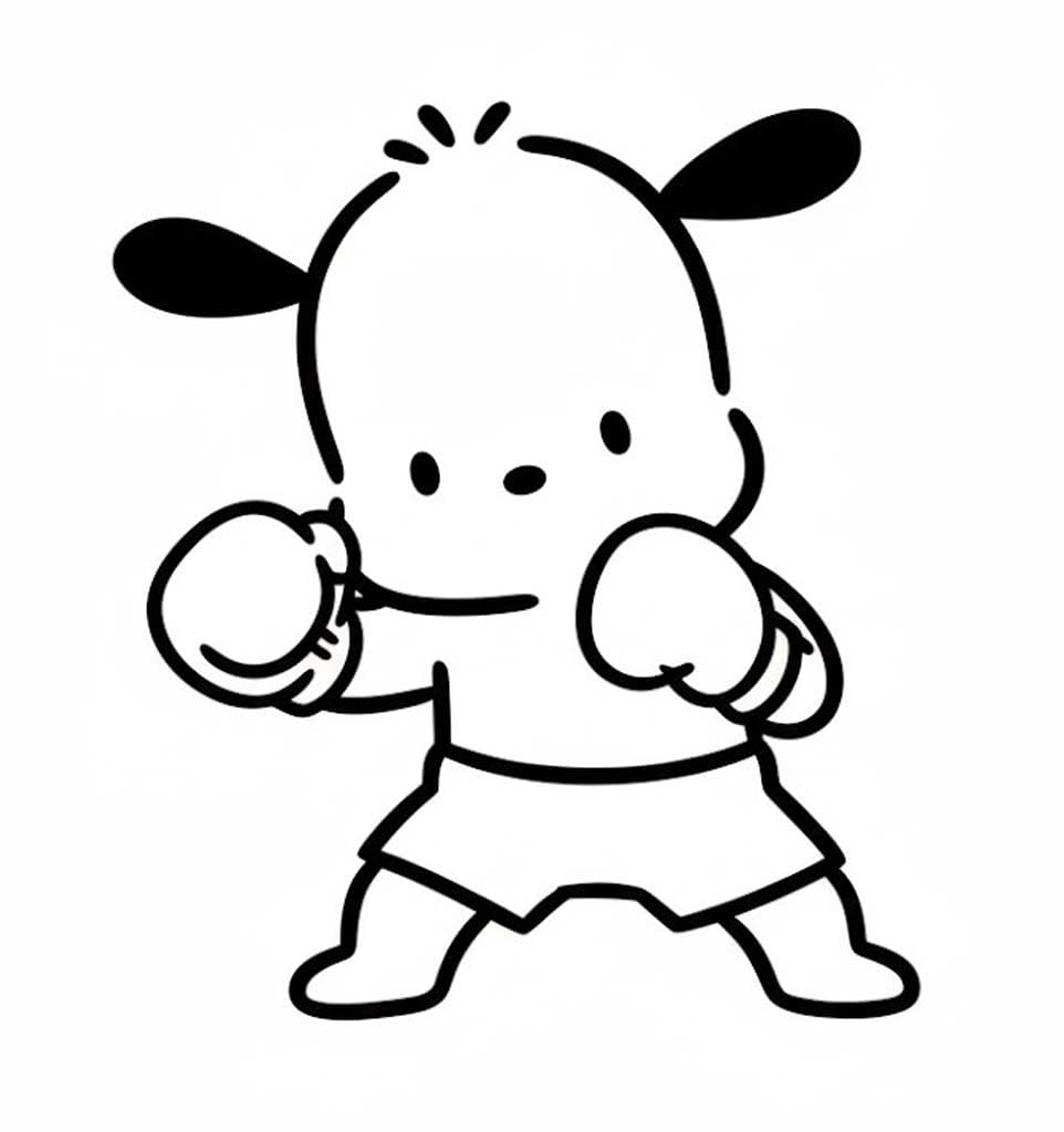 Nakreslete Pochacco omalovánka