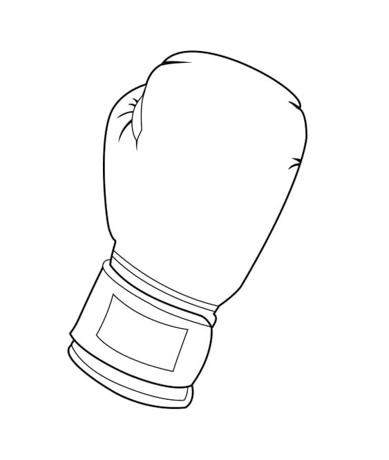 Nakreslete Rukavice tisknutelné pro děti omalovánka