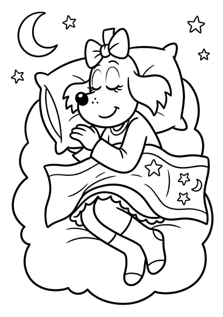 Obraz Fifinka zdarma omalovánka