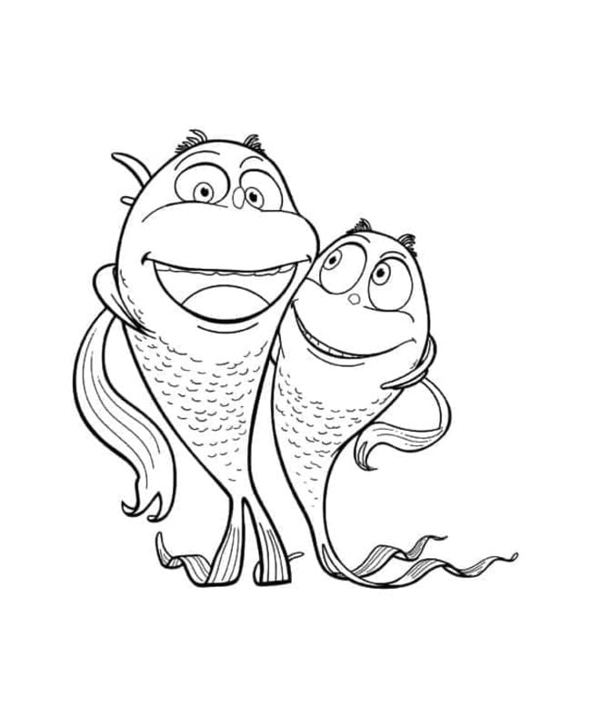 Lorax k vytisknutí zdarma omalovánka