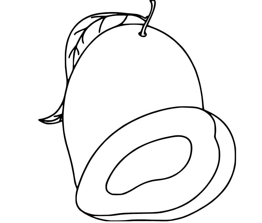 Mango zdarma základní omalovánka