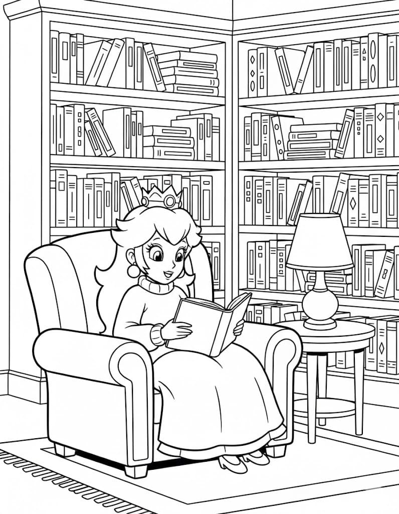 Nakreslete Princezna Daisy zdarma pro děti omalovánka