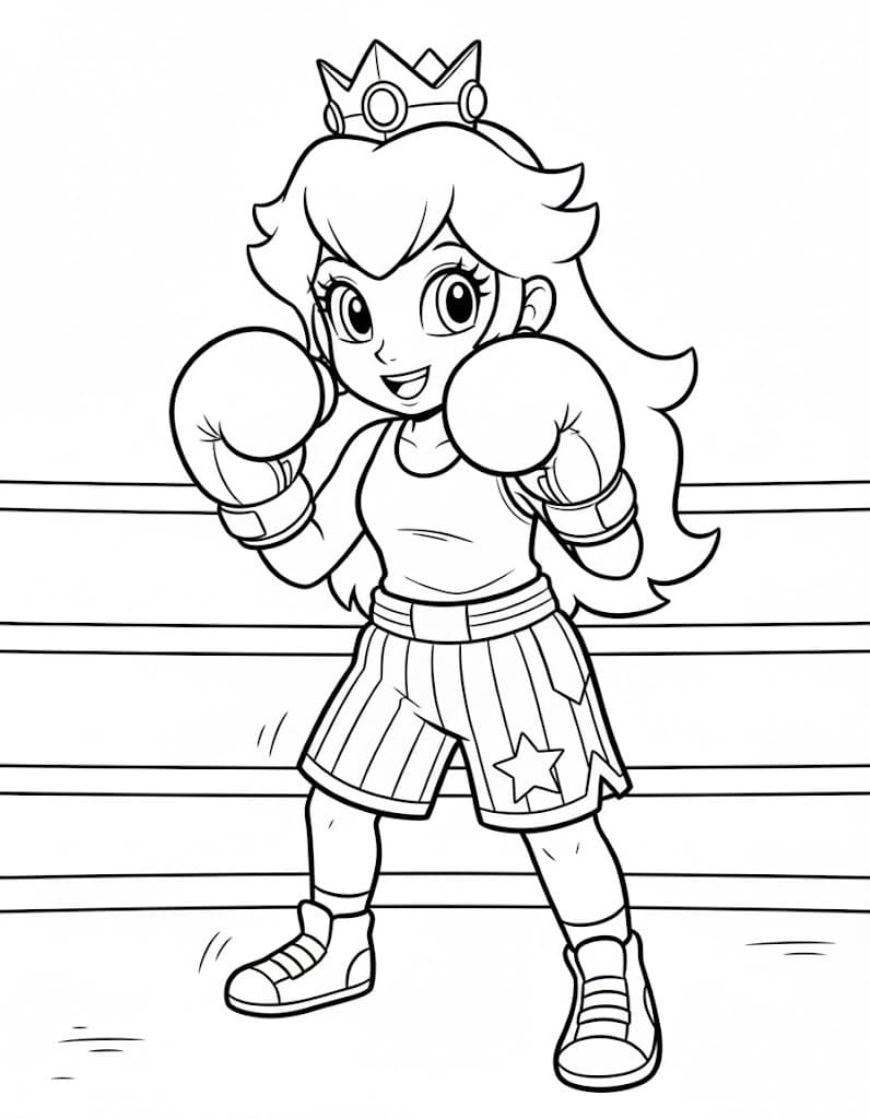Princezna Daisy omalovánky