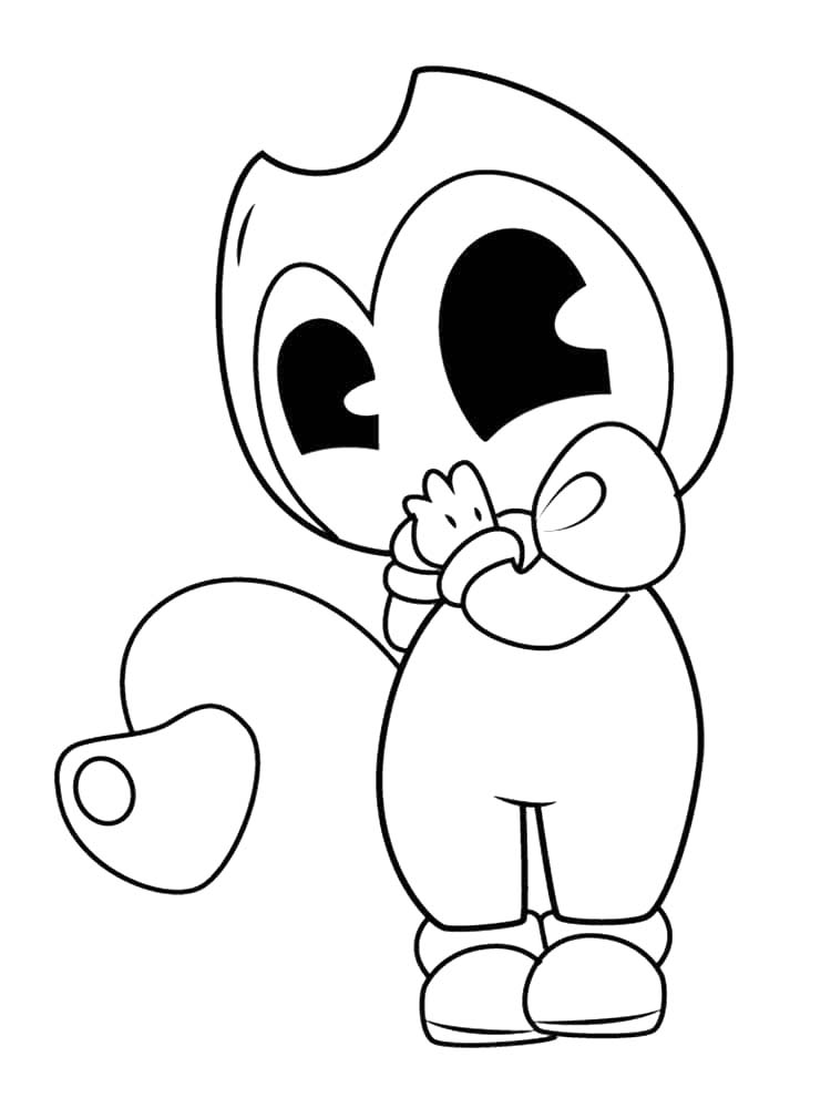Bendy tisknutelné omalovánka