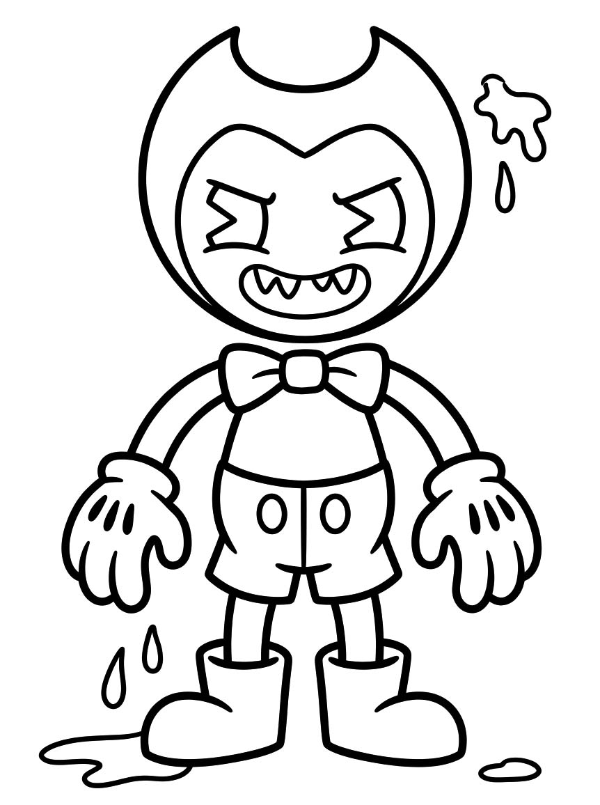 Obraz Bendy zdarma tisknutelné omalovánka