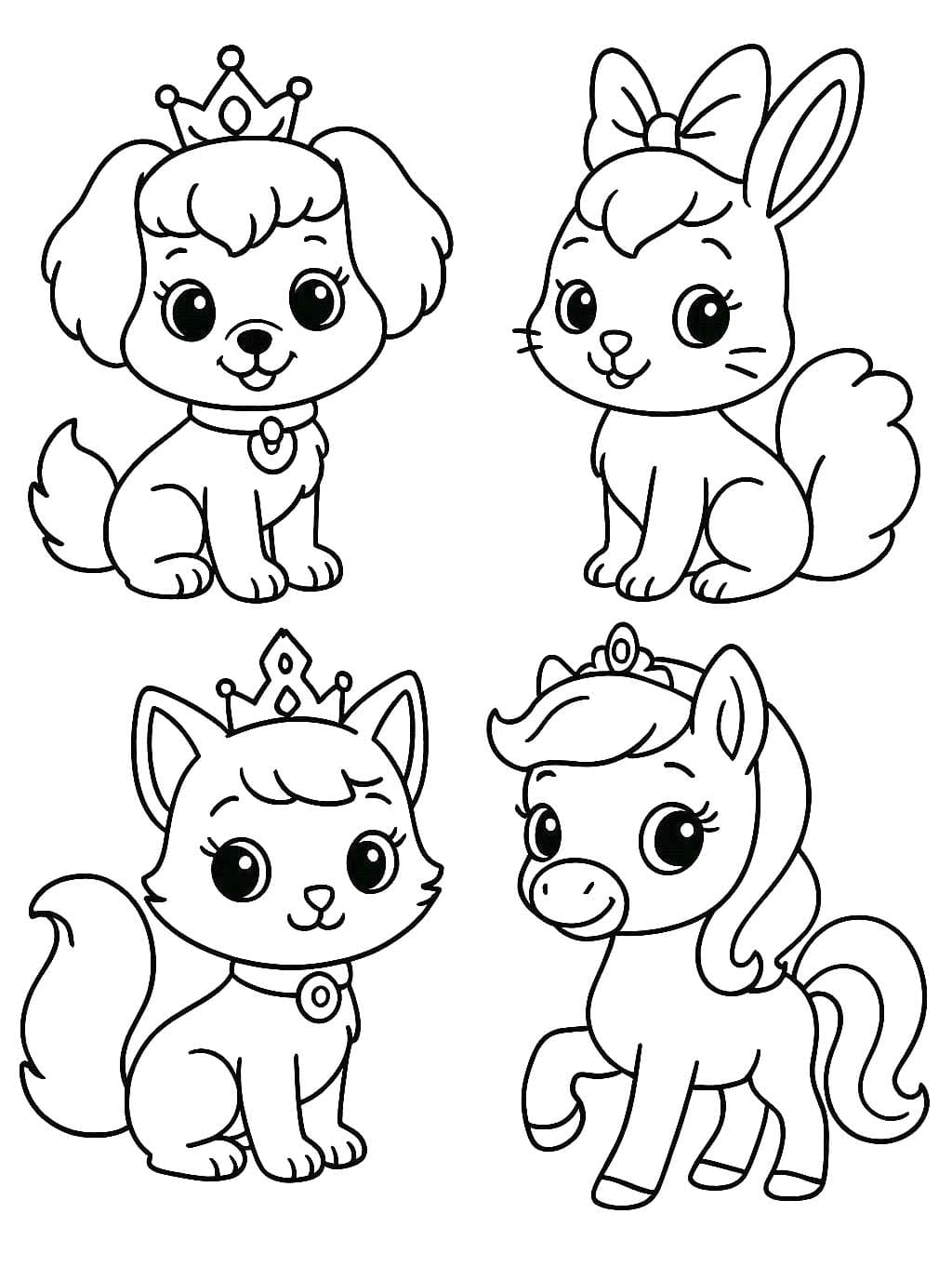 Palace Pets omalovánky