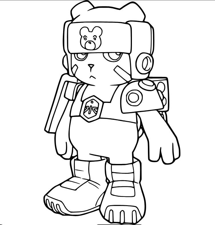 Nakreslete Digimon snadný omalovánka
