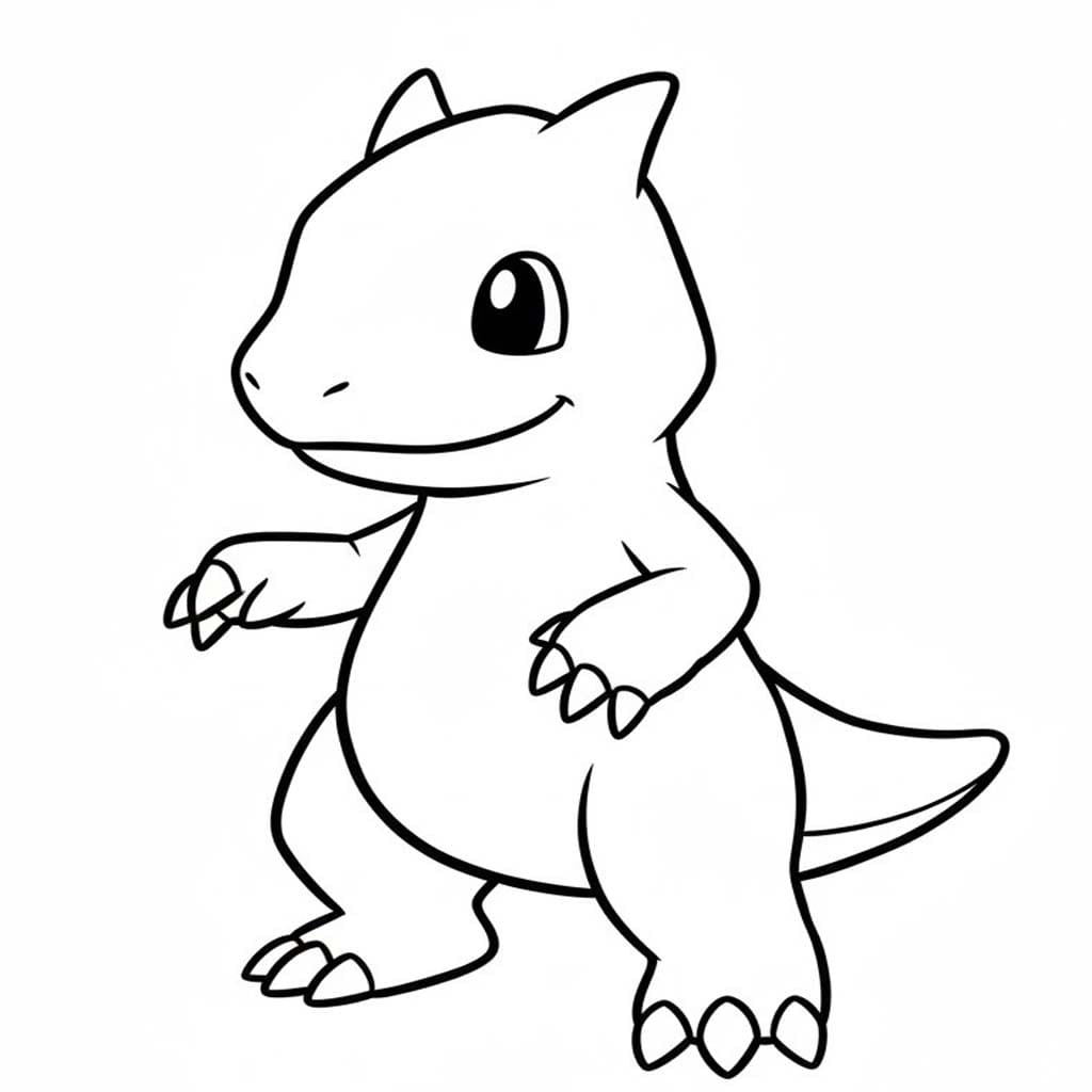 Nakreslete Digimon zdarma pro děti omalovánka