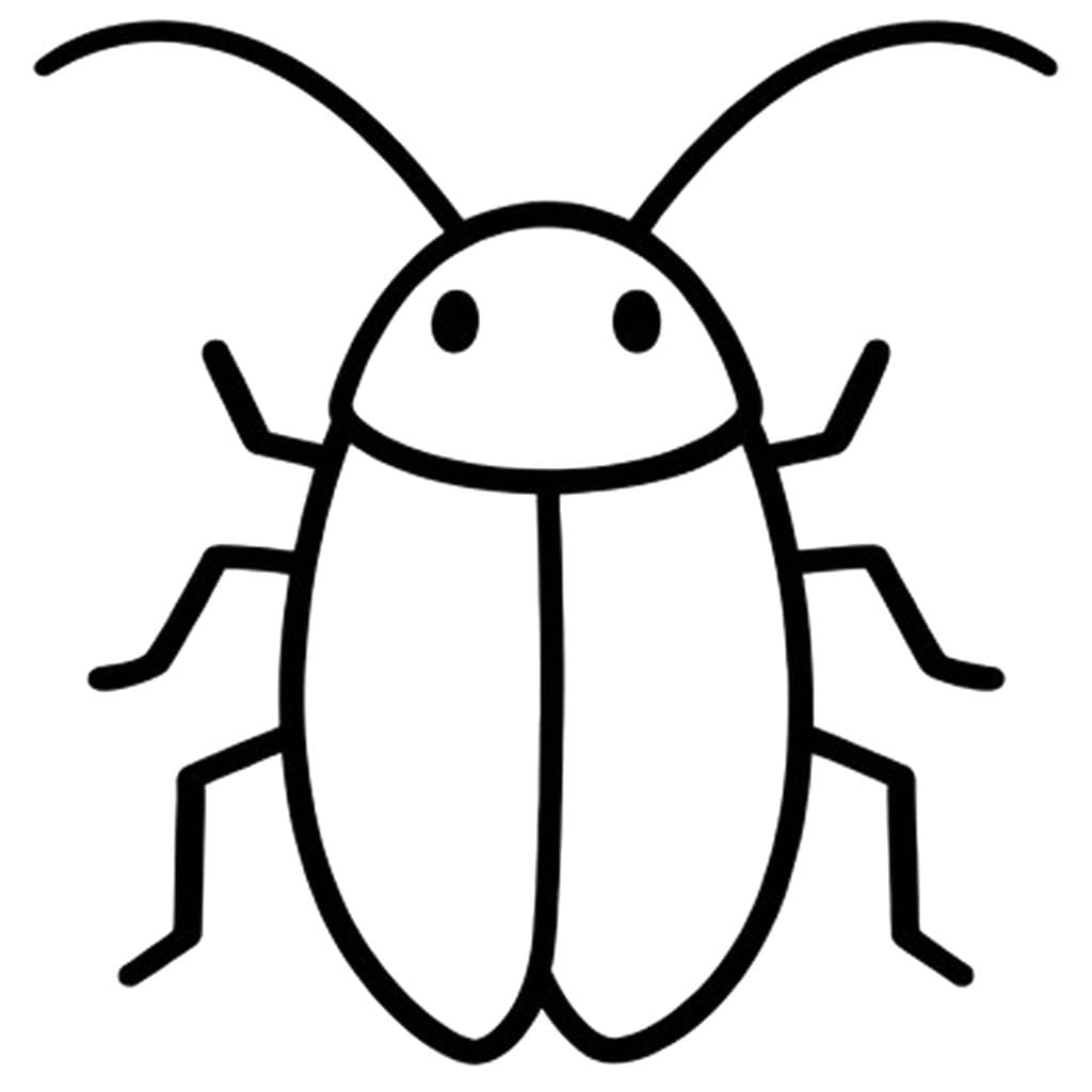 Nakreslete Šváb základní omalovánka