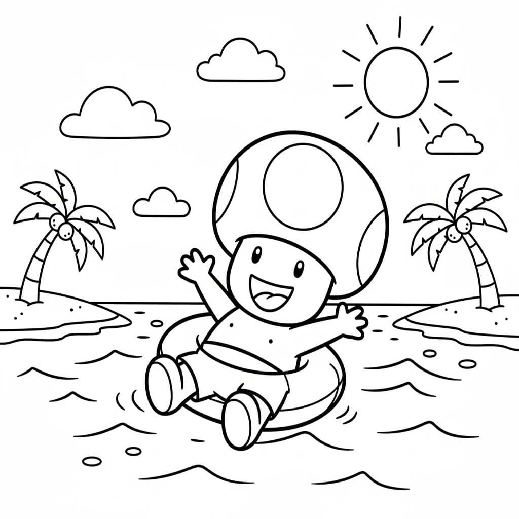 Nakreslete Toad prostý omalovánka