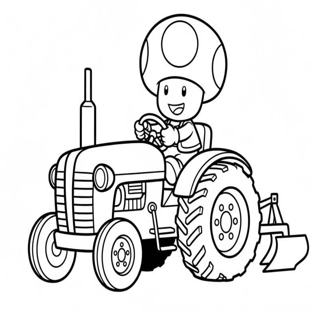Toad zdarma základní omalovánka