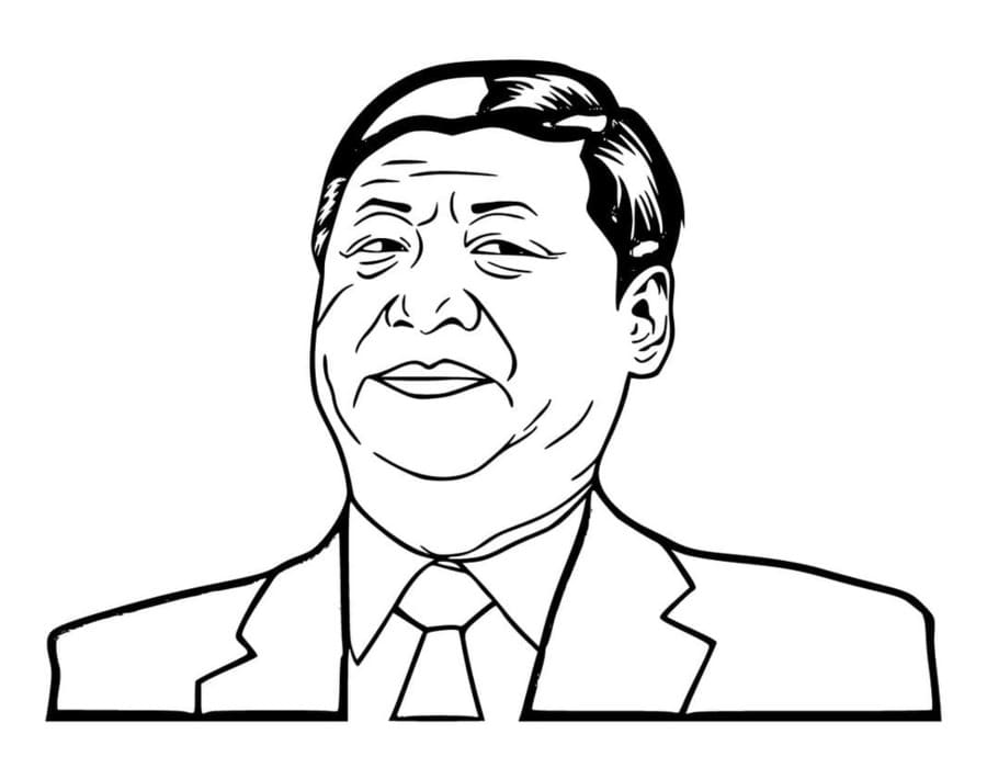 Čína k vytisknutí zdarma omalovánka