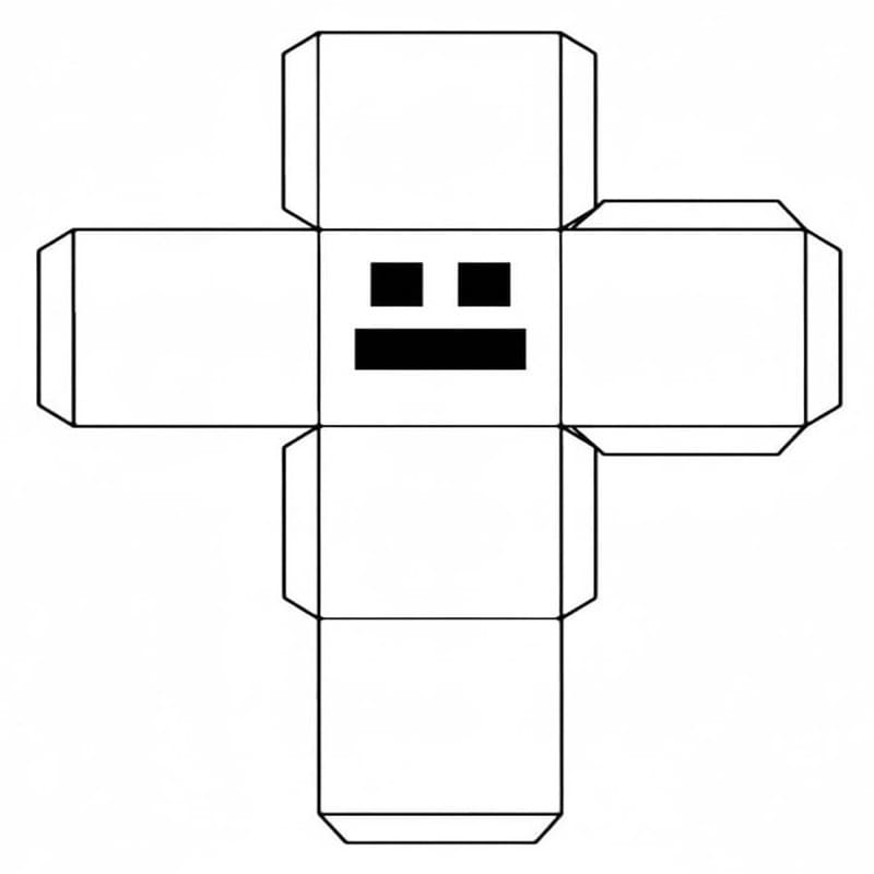 Geometry Dash k vytisknutí omalovánka