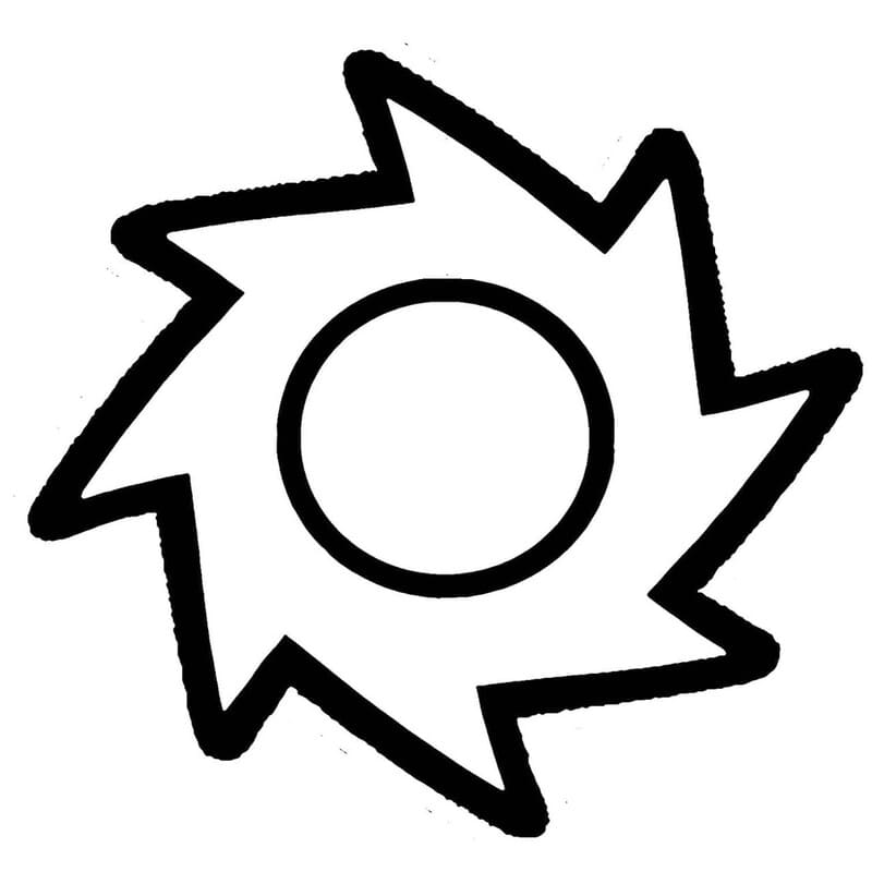 Geometry Dash zdarma pro děti omalovánka