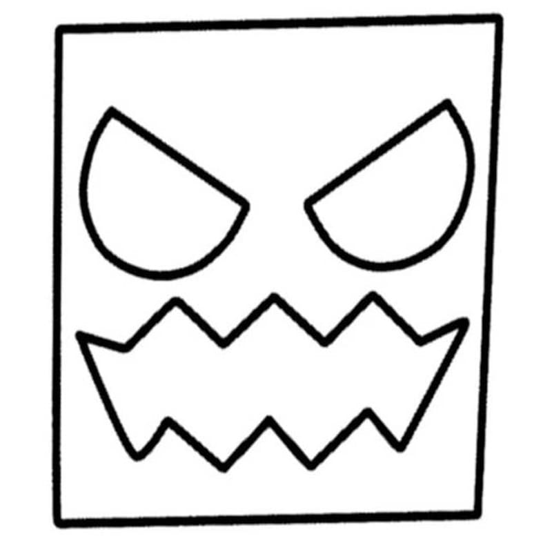 Nakreslete Geometry Dash základní omalovánka
