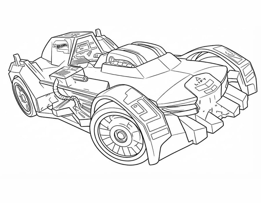 Nakreslete Rocket League základní omalovánka