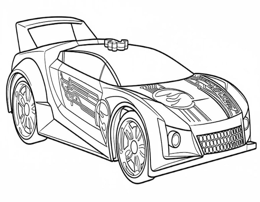 Rocket League zdarma omalovánka