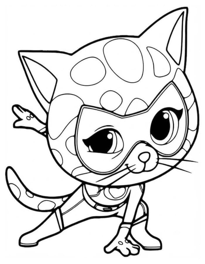 Superčíči zdarma omalovánka
