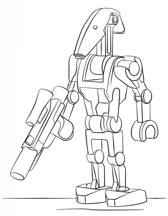 Lego Star Wars zdarma omalovánka
