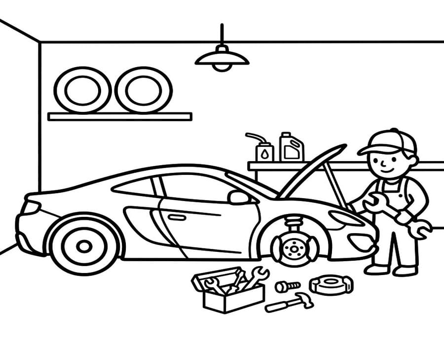 Nakreslete McLaren snadný omalovánka