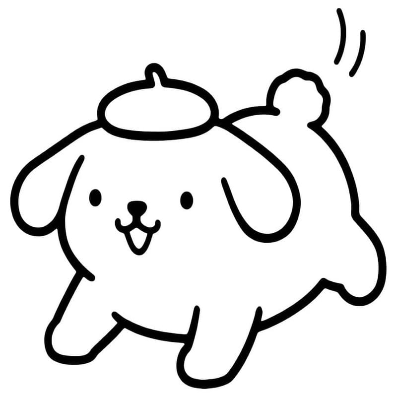Nakreslete Sanrio k vytisknutí omalovánka