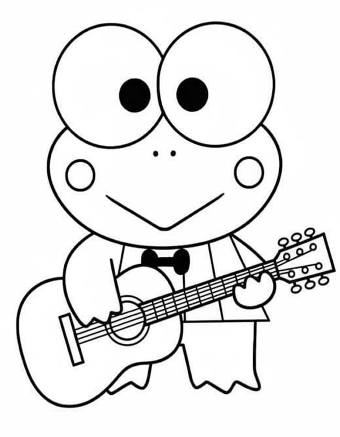 Nakreslete Sanrio zdarma základní omalovánka