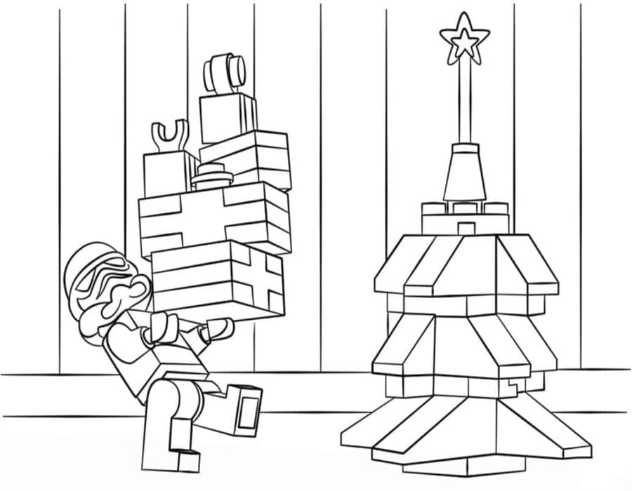 Obraz Lego Star Wars tisknutelné omalovánka