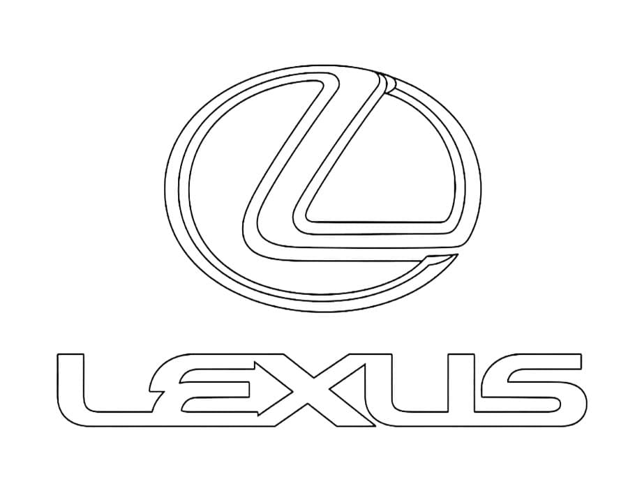 Lexus omalovánky
