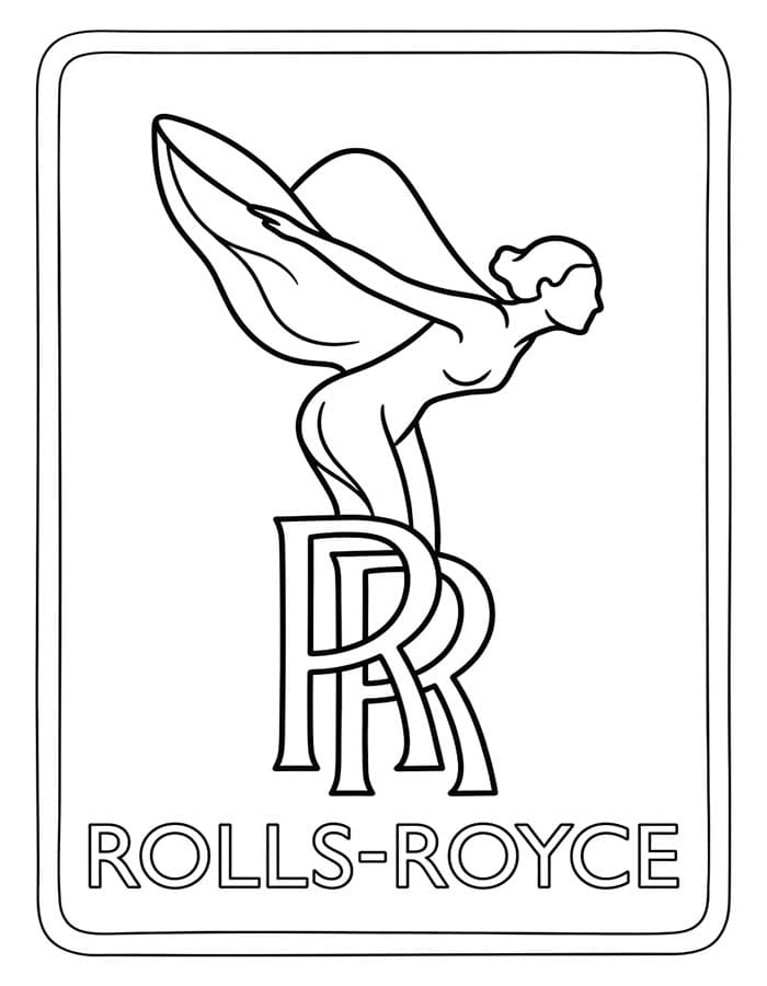 Rolls Royce omalovánky