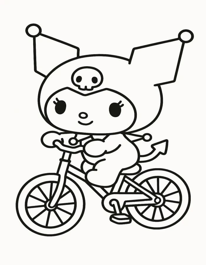 Sanrio pro děti omalovánka