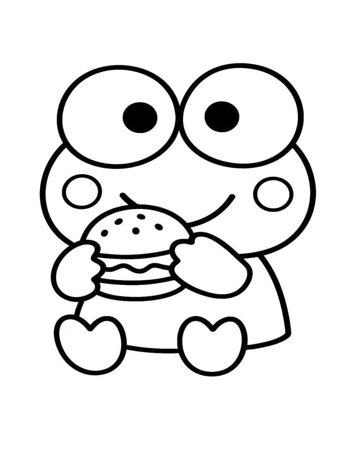 Sanrio tisknutelné omalovánka