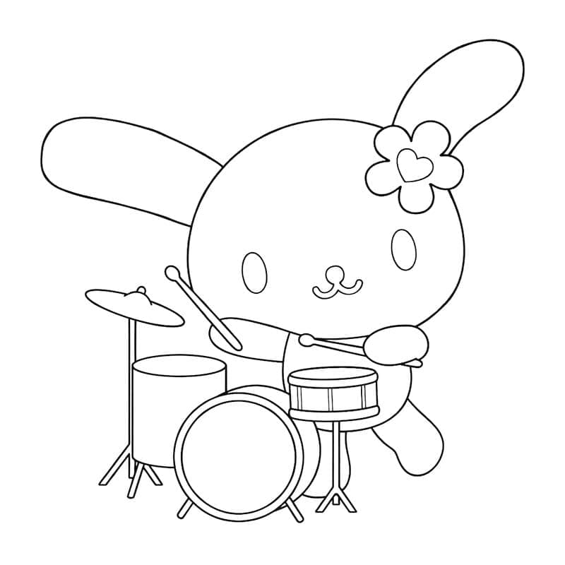 Sanrio základní tisknutelné omalovánka
