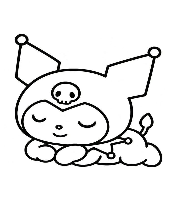 Sanrio zdarma pro děti omalovánka