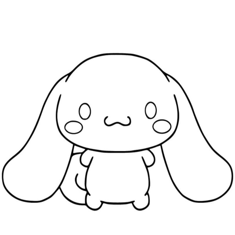 Sanrio zdarma základní omalovánka