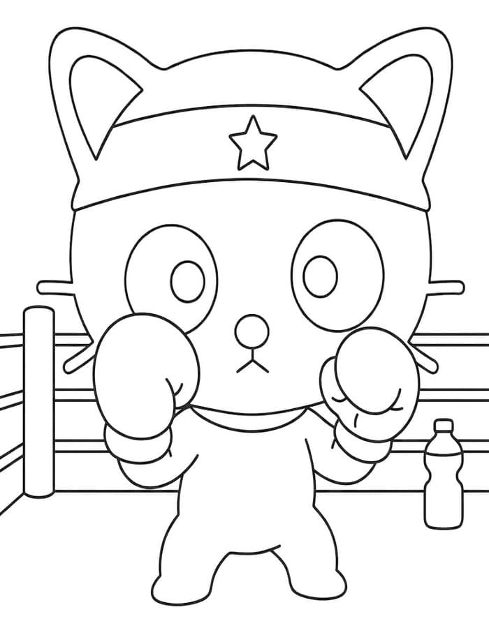 Sanrio zdarma omalovánka