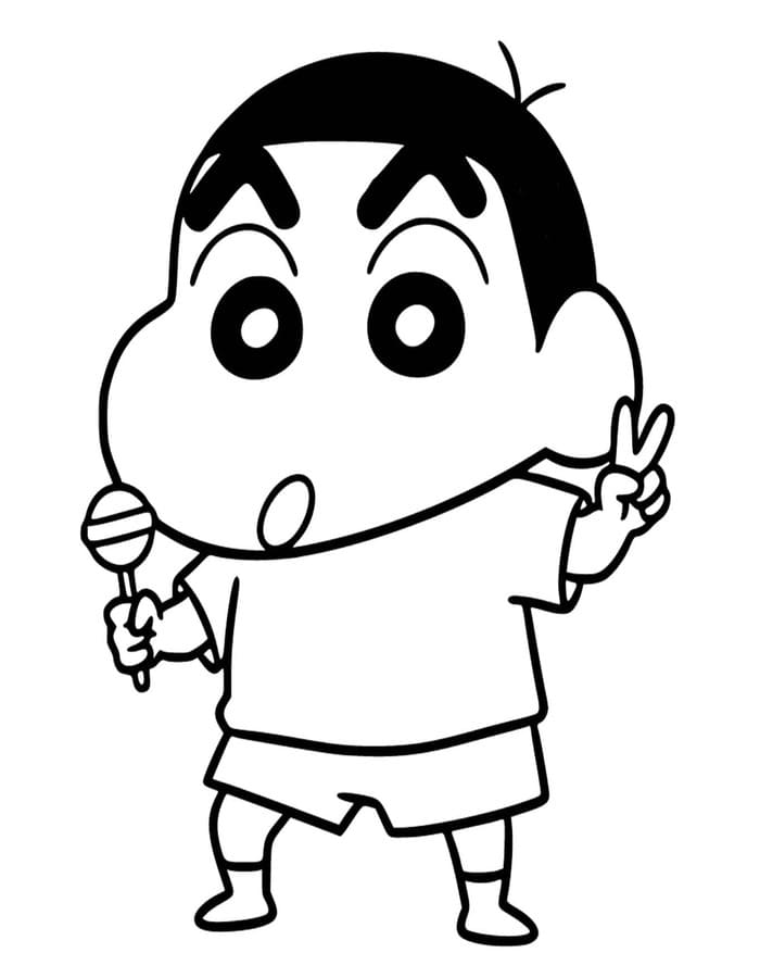 Chibi prostý tisknutelné omalovánka