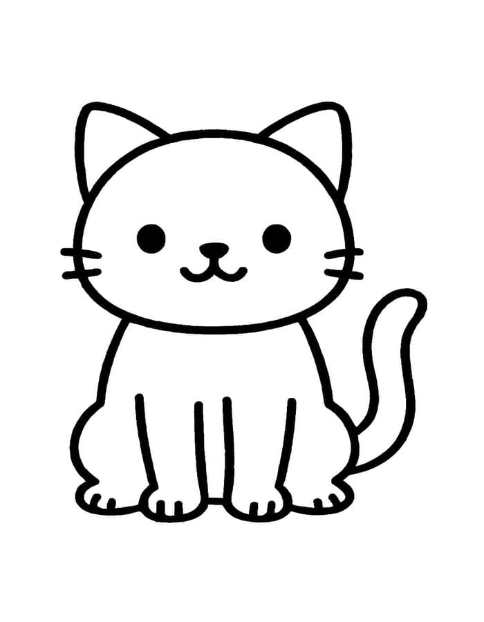 Chibi zdarma pro děti omalovánka