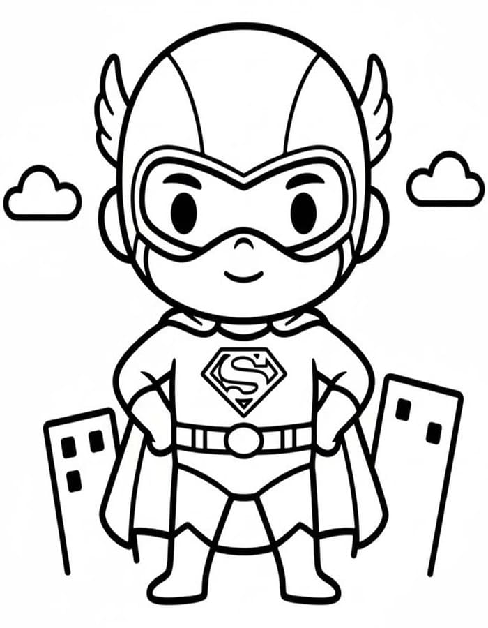 Nakreslete Chibi zdarma snadný tisknutelné omalovánka